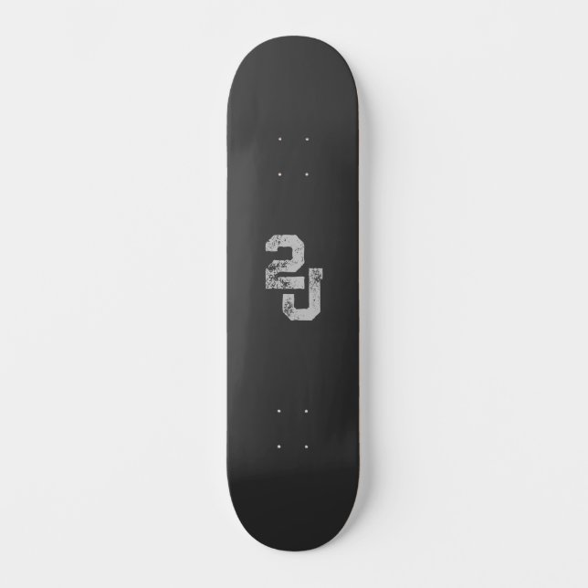 '2J'   SKATEBOARD (Front)