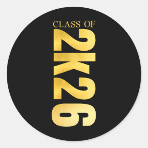 2k26 Cl Of 2026 Graduation College Senior Ck To Sc Classic Round Sticker