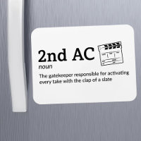 2nd AC Definition - Camera Team 3" x 4" Flex
