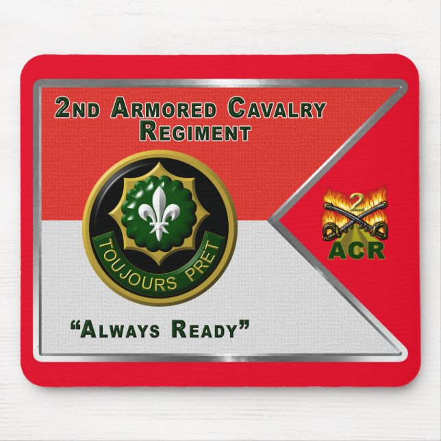2nd ACR Guidon Mouse Pad (Front)