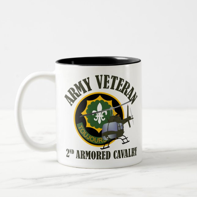 2nd ACR with OH-58 Two-Tone Coffee Mug (Left)
