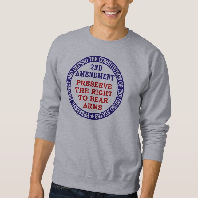 2nd Amendment_1_8 Sweatshirt (Front)