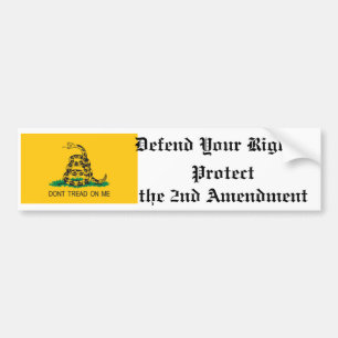 2nd Amendment Bumper Sticker