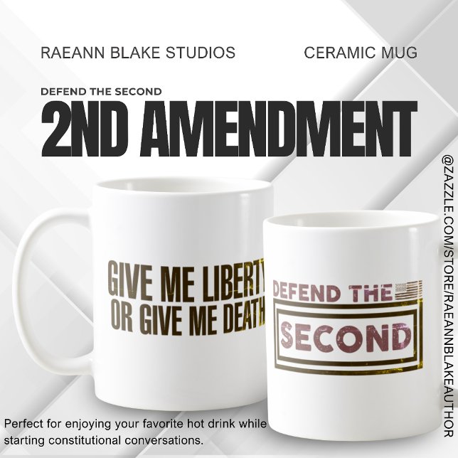 2nd Amendment Ceramic Mug (Creator Uploaded)