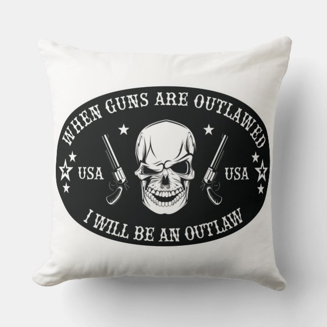 2nd Amendment  Cushion (Front)