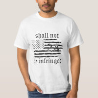 2nd Amendment Flag - Shall Not Be Infringed - 2A