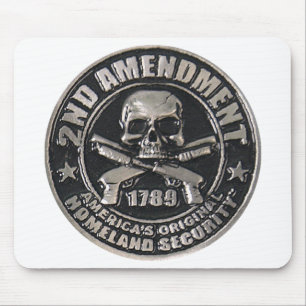 2nd Amendment Medal Mouse Pad
