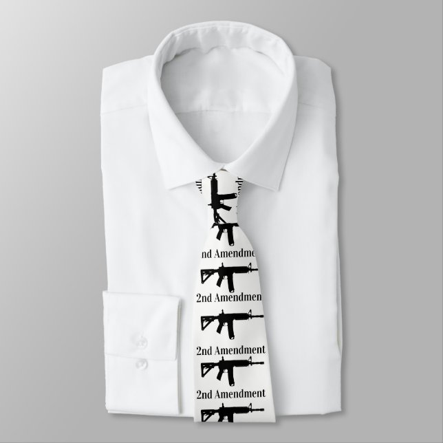 2nd Amendment Necktie (Tied)