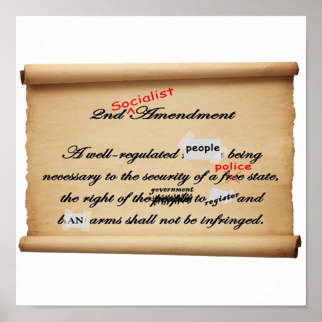 2nd Amendment Poster (Front)