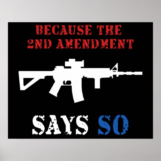 2nd Amendment Poster (Front)
