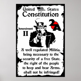 2nd Amendment Poster