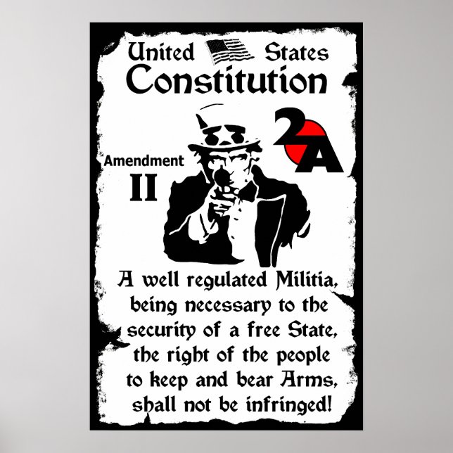 2nd Amendment Poster (Front)