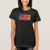2nd Amendment Semi Automatic Rifle American Flag
