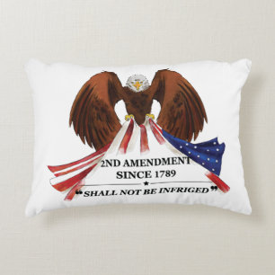2nd Amendment  Throw Pillow