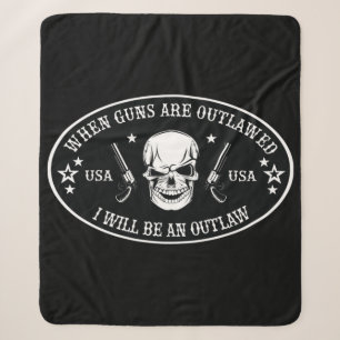 2nd Amendment  Throw Pillow
