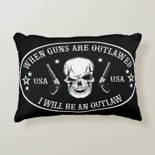 2nd Amendment Throw Pillow