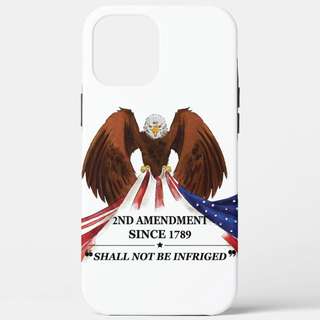 2nd Amendment  Throw Pillow Case-Mate iPhone Case (Back)