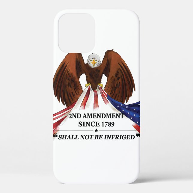 2nd Amendment  Throw Pillow Case-Mate iPhone Case (Back)