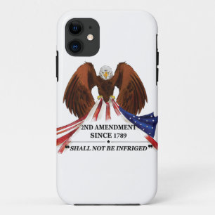 2nd Amendment  Throw Pillow iPhone 11 Case