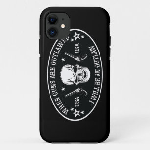 2nd Amendment  Throw Pillow iPhone 11 Case