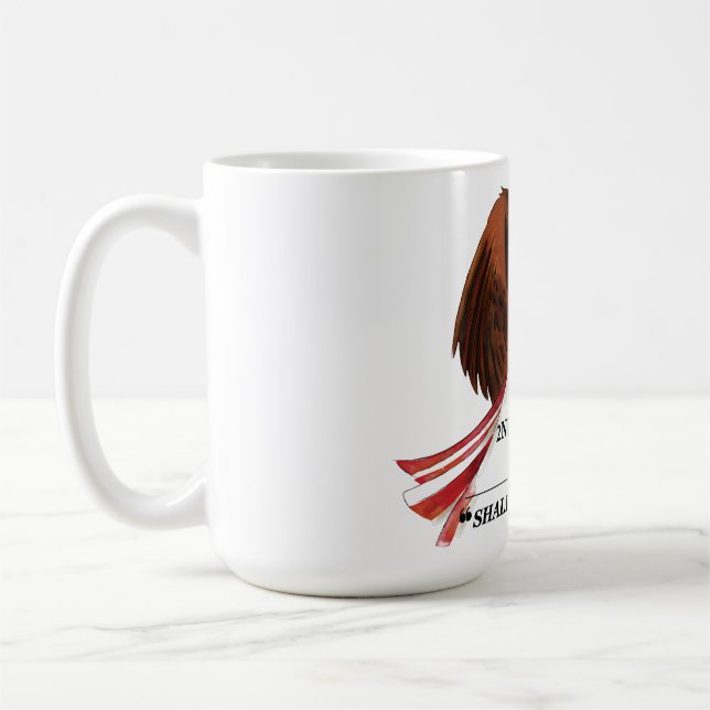 2nd Amendment  Throw Pillow Coffee Mug (Left)