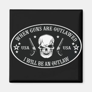 2nd Amendment Throw Pillow Magnet