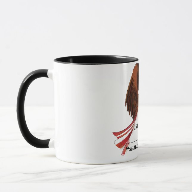 2nd Amendment  Throw Pillow Mug (Left)