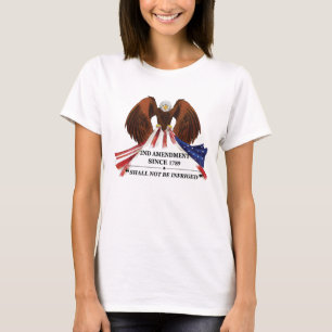 2nd Amendment Throw Pillow T-Shirt