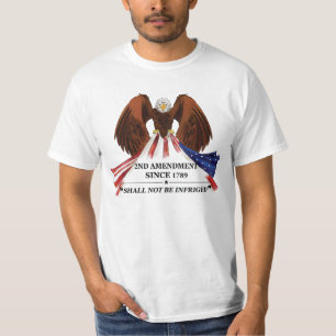 2nd Amendment Throw Pillow T-Shirt