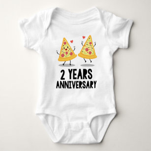 2nd Anniversary 2 Years Baby Bodysuit