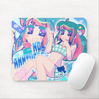 2nd Anniversary Hikiringo — Summer Neto chan Mouse Pad