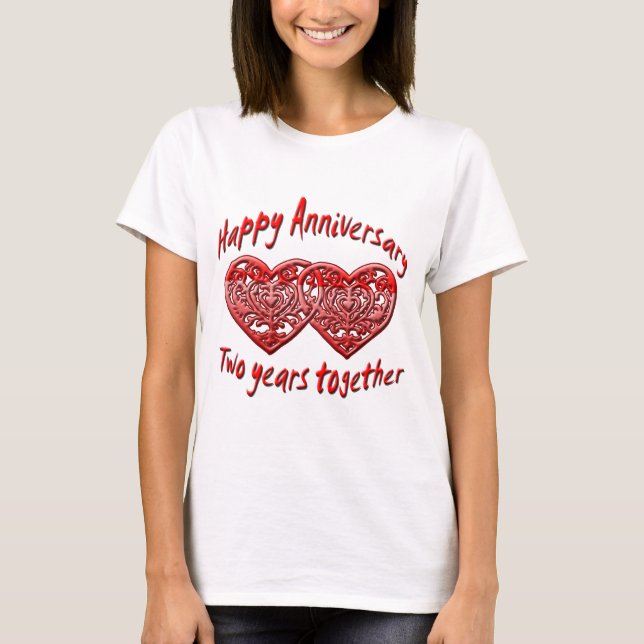 2nd. Anniversary T-Shirt (Front)