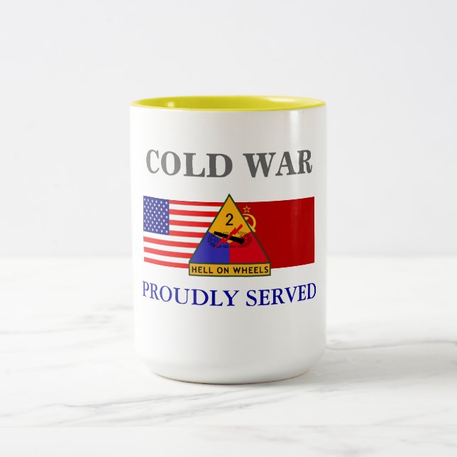 2ND ARMORED DIVISION COLD WAR MUG (Center)