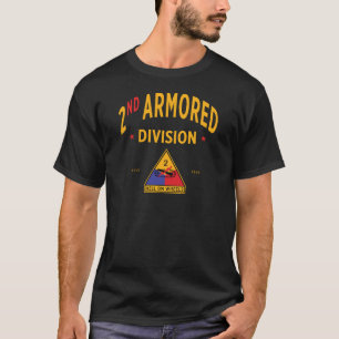 2nd Armored Division - "Hell on Wheels" T-Shirt