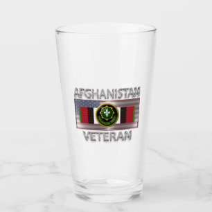 2nd Armoured Cavalry Afghanistan Veteran Glass