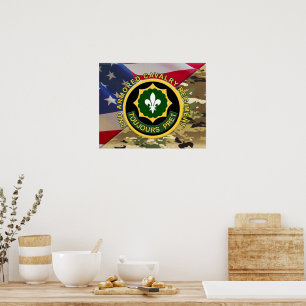2nd Armoured Cavalry Regiment “Always Ready” Poster