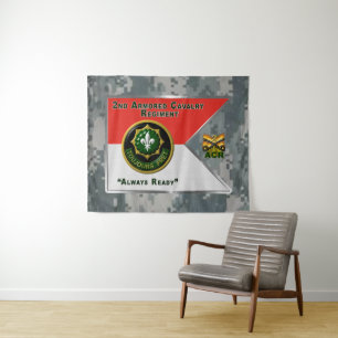 2nd Armoured Cavalry Regiment “Always Ready” Tapestry