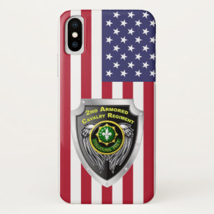 2nd Armoured Cavalry Regiment iPhone X Case