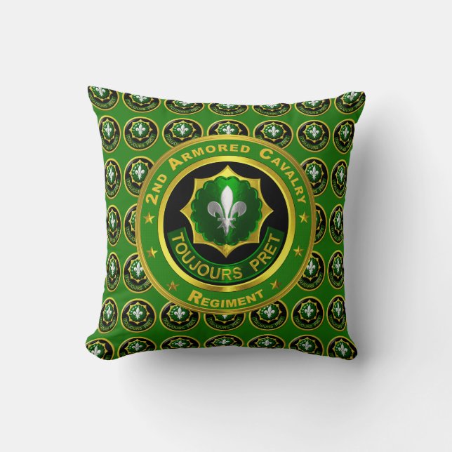 2nd Armoured Cavalry Regiment  Cushion (Front)