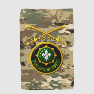 2nd Armoured Cavalry Regiment Golf Towel