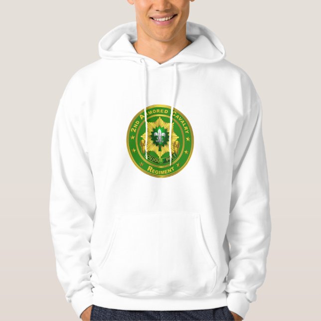 2nd Armoured Cavalry Regiment  Hoodie (Front)