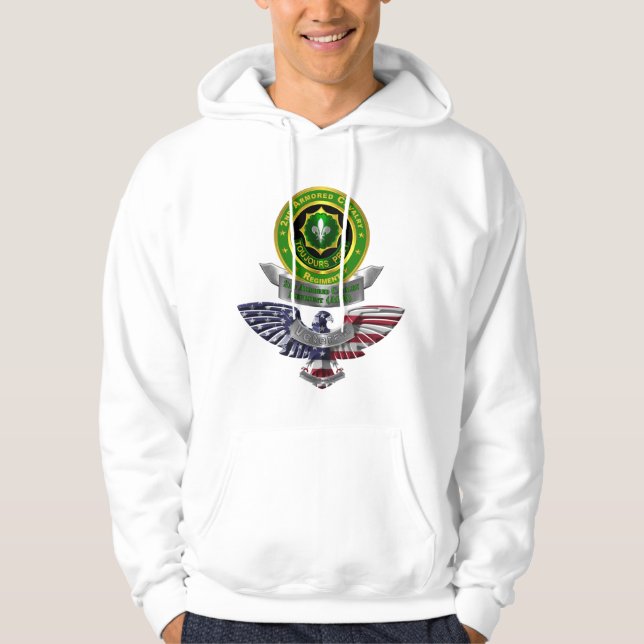 2nd Armoured Cavalry Regiment    Hoodie (Front)