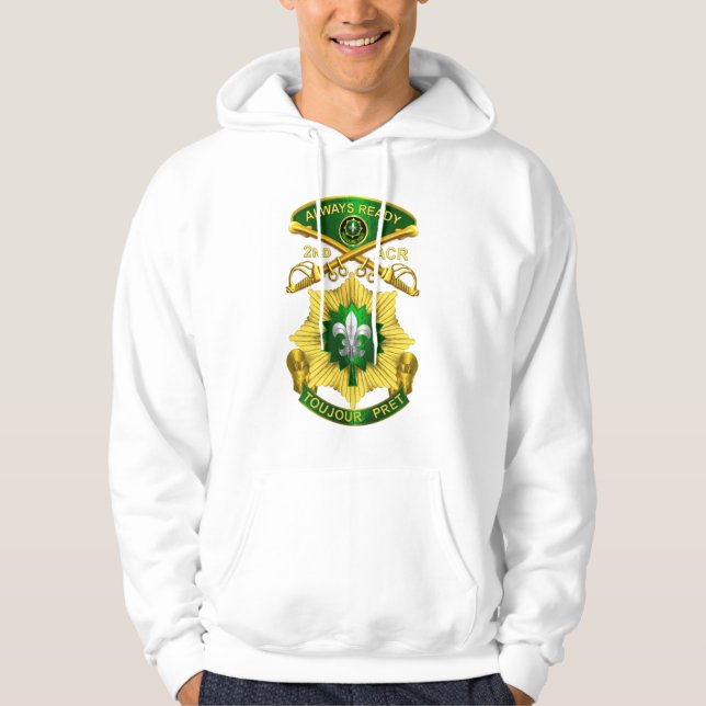 2nd Armoured Cavalry Regiment  Hoodie (Front)