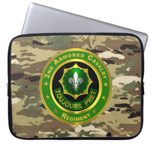 2nd Armoured Cavalry Regiment Laptop Sleeve