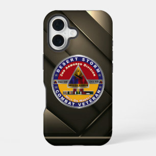 2nd Armoured Division Desert Storm Veteran iPhone 16 Case