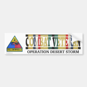 2nd Armoured Division SWA Combat Veteran Sticker