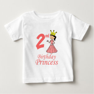 2nd Baby Princess Baby T-Shirt