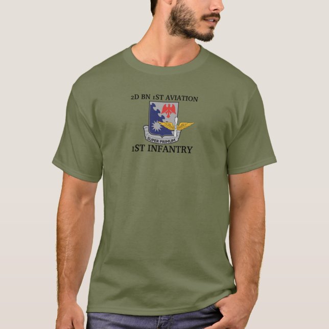 2ND BATTALION 1ST AVIATION 1ST INFANTRY SHIRT (Front)