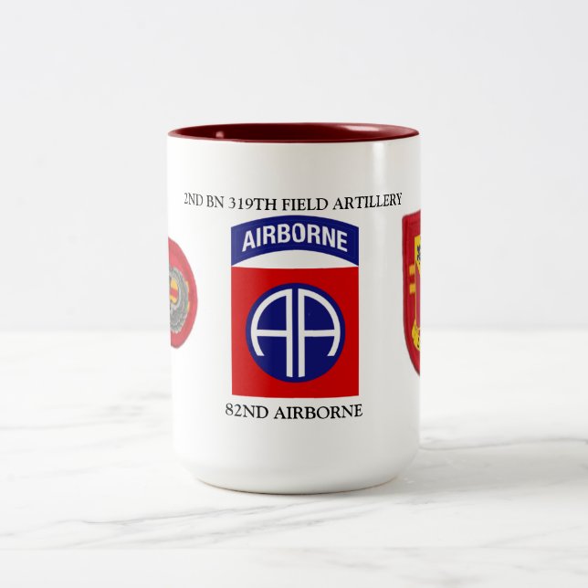 2ND BATTALION 319TH FIELD ARTILLERY MUG (Center)