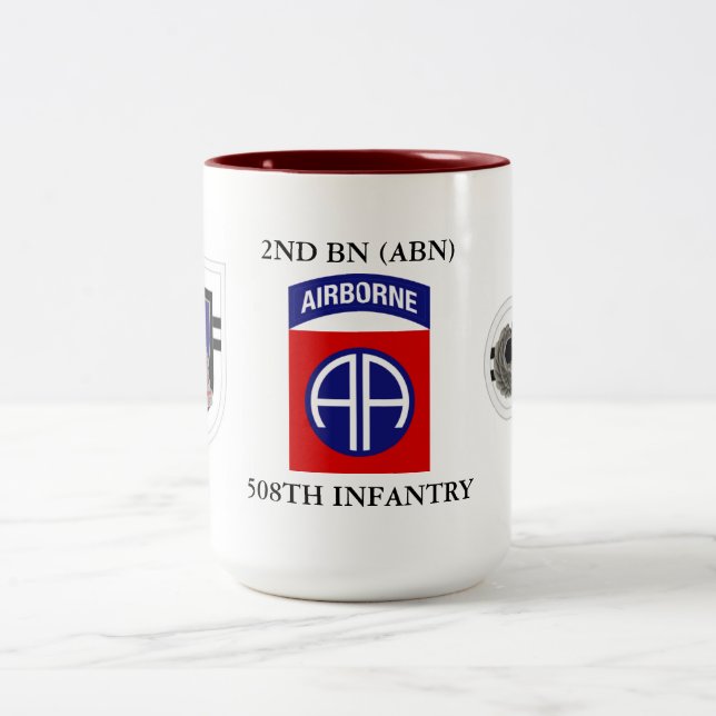2ND BATTALION 508TH INFANTRY MUG (Center)